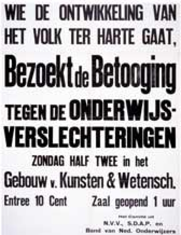 In politiek en vakbeweging